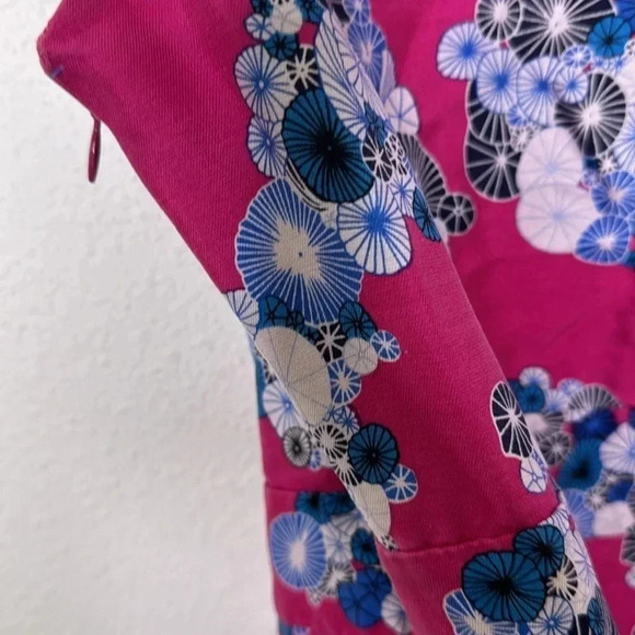 Diane von Furstenberg Topanga Floating
Flowers A-Line Dress, Pink, Size 8 NWOT - Picture 6 of 6